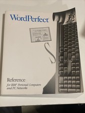 1989 WordPerfect For DOS Version 5.1 Reference For IBM  PC Networks