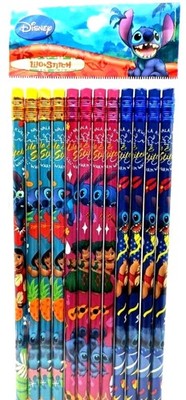 12 Disney Lilo and Stitch School Pencils Stationary Supplies Party Favors Gifts