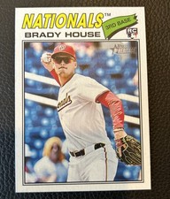 2026 Topps Heritage #153 Brady House Washington Nationals Rookie Card