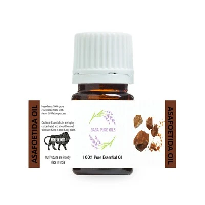 GUZARISH ASAFOETIDA OIL PURE NATURAL ESSENTIAL PURE ORGANIC FROM INDIA USD