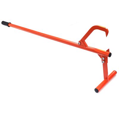 HJco- 50.5in Adjustable Log Roller Cant Hook For 3''-15'',11  Wide Log Lifter Cut