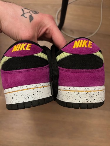 Nike Dunk Pro SB Low Red Plum Sz 8.5 - Picture 5 of 5