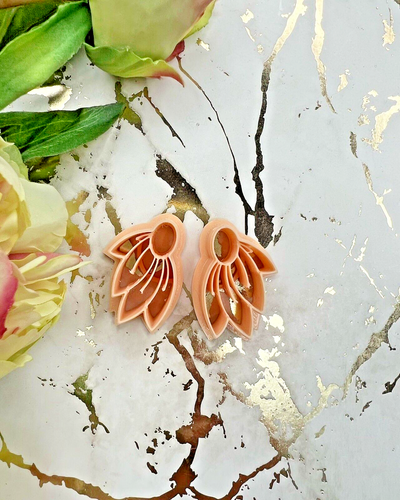 Daisy 4 Blütenblätter 35 mm Polymer Tonschneider Set - Bild 1 von 2