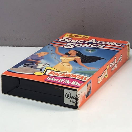 Sing Along Song Pocahontas Colors of Wind VHS Disney Video Tape Buy 2 Get 1 Free - Picture 3 of 12