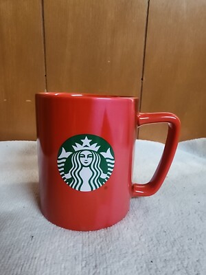 Starbucks Red Candy Cane Coffee Tea Cup