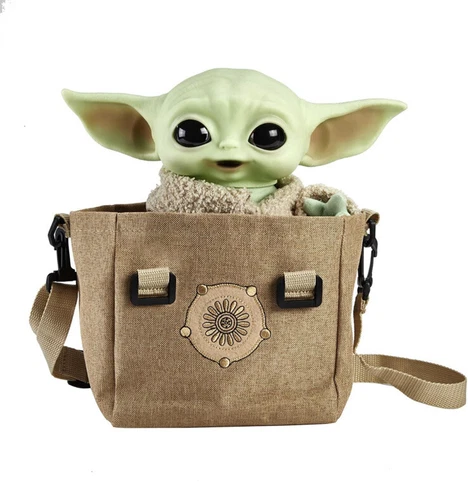 Star Wars The Child 11 Inch Plush Baby Yoda Grogu 11” w/ Bag & Sound
