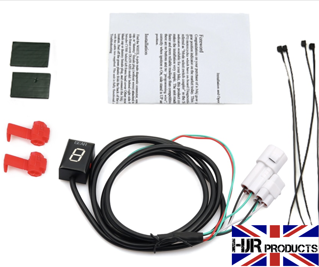 LED Gear Indicator for Yamaha EFI Mororcycles inc YZFR1 R6 FZ1 FZ6