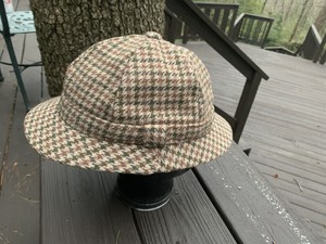 Vintage Spean Bridge Tweed Wool Detective Cap Hat 7 3 8 7 1 4 60 Scotland Ebay