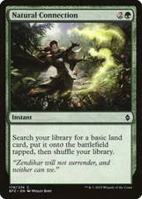 Natural Connection [Battle for Zendikar] Magic MTG
