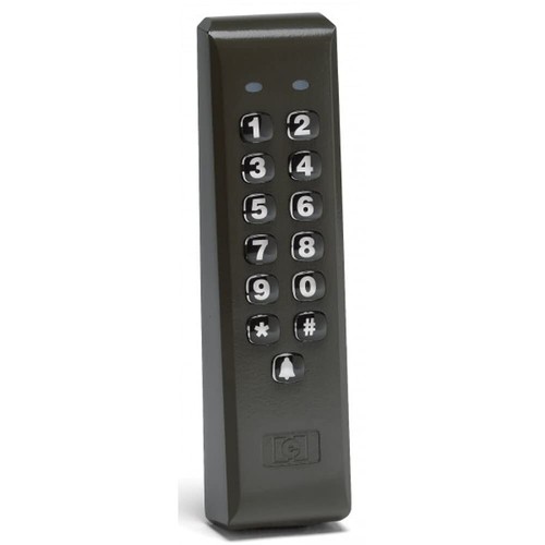 Teclado Linear 212ILM-BZ LLC montaje interior/exterior multimillón resistente a la intemperie, bronce - Imagen 2 de 2