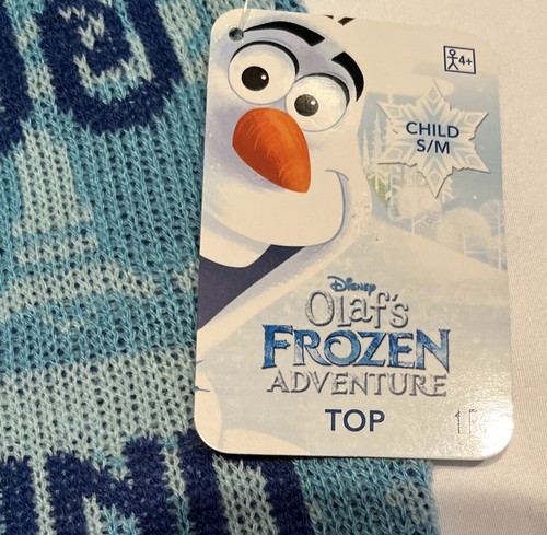 Disney Olaf’s Frozen Adventure Pullover Sweater size S/M New - Picture 3 of 5