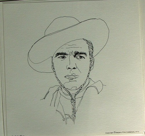 Ron Kirkham Western Film Star Sketch Folio 1973 - Picture 2 of 4