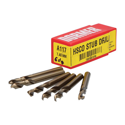 Dormer A1177.4 Hsco spiral drill DIN 1897 RN 7.4mm (6pcs) New NFP