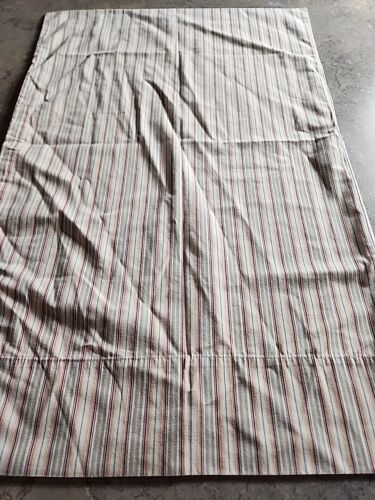 JC Penny Home Pillowcases Set Of 2 Stripes Masculine Beige Pima Blend Farmhouse  - 第 1/7 張圖片