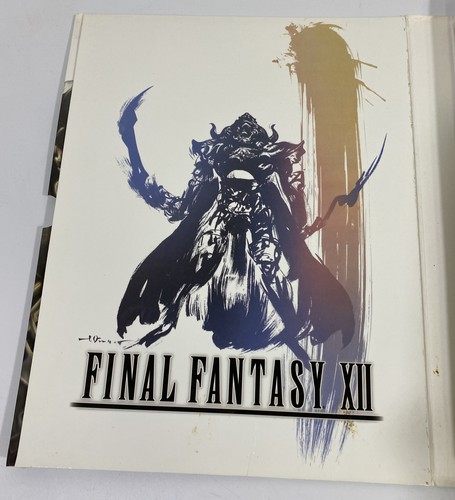 Final Fantasy XII Guide BradyGames (2006 Limited) Art collection Poster - Picture 2 of 7