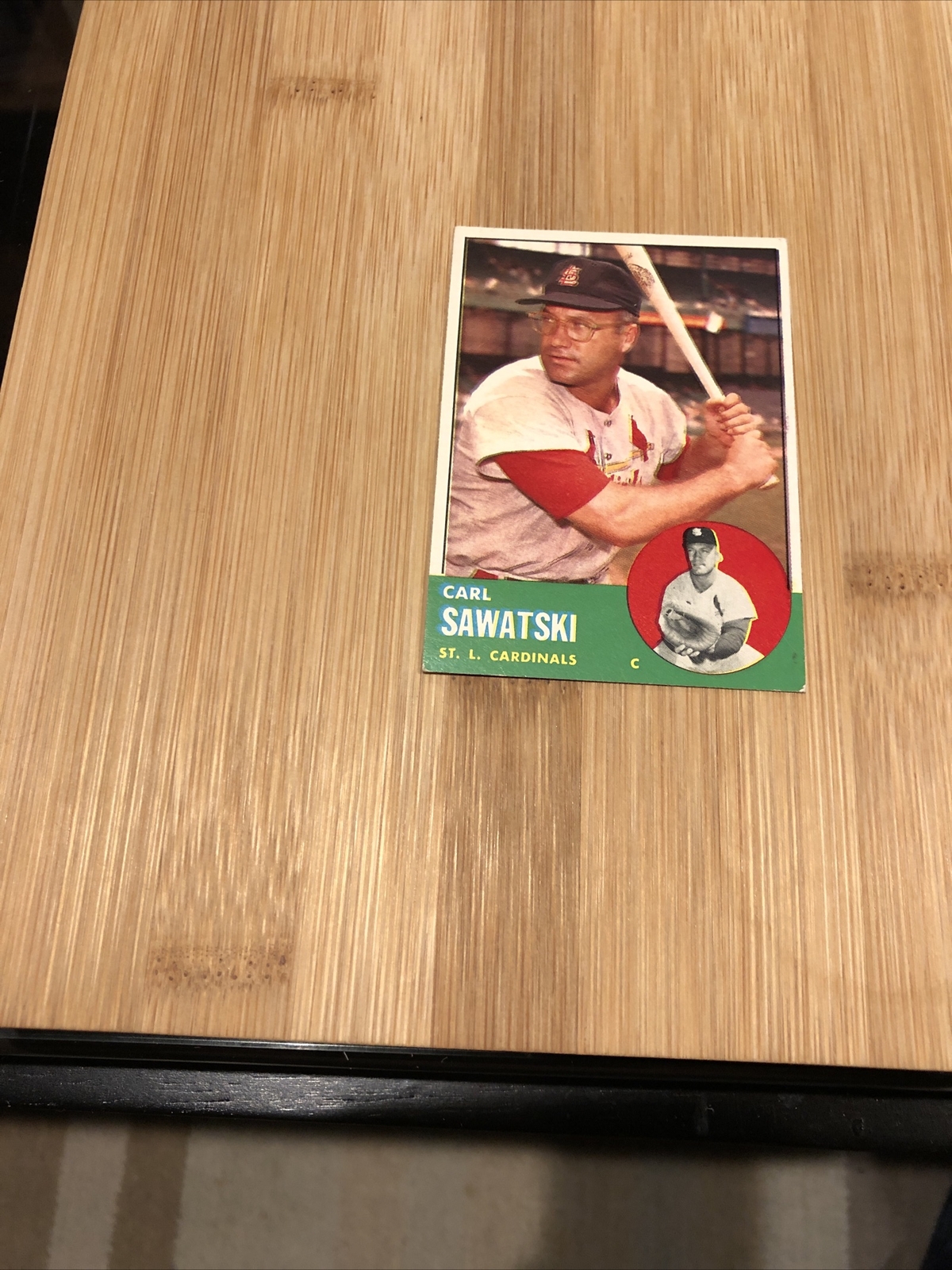 1963 Topps # 267 Carl Sawatski Ex