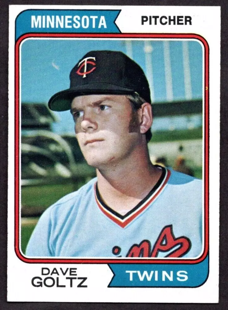 Dave Goltz trading card