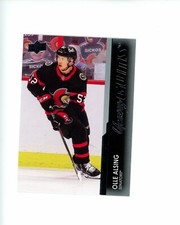 2021-22 Upper Deck Series 1 Young Guns YG Rookie RC #203 Olle Alsing