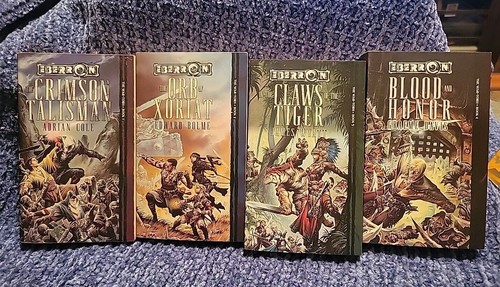 D&D - EBERRON = THE WAR-TORN = complete 4 paperbacks - all 1st ed. 1st printings