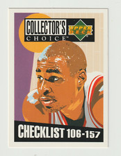 1994-95 Collector's Choice - Checklist #209 - HAROLD MINER
