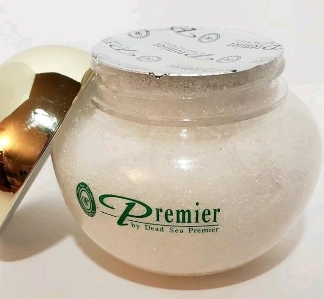 Premier Dead Sea Aromatherapy Mineral Body Treatment Silver Salt Scrub
