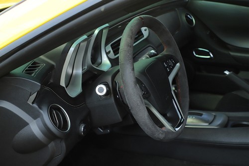 Shift Rod Lever Wiper Cover Trim Stickers for Chevrolet Camaro 2010-2015 Silver - Picture 7 of 12