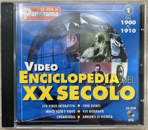 Video Enciclopedia del XX Secolo n.1 (1900-1910) I CD-ROM di Panorama