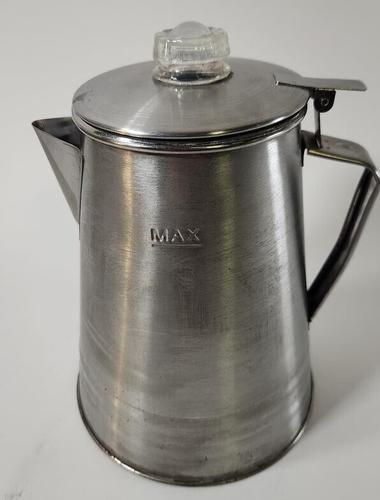 Vintage Metal Camping Outdoors Coffee Maker