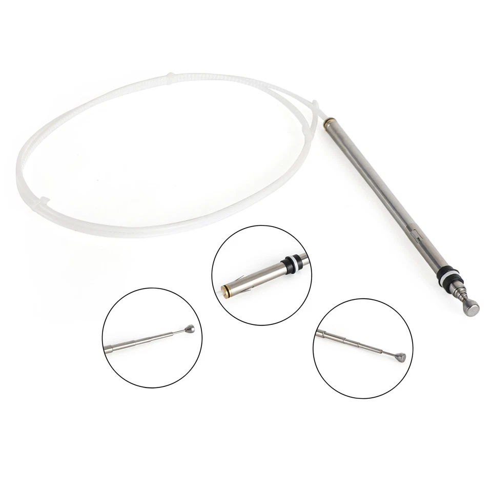 Power Antenna Auto AM/FM Signal Receive Expandable Mast For Cadillac 🔥 - Imagem 3 de 4