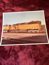 COLOR PHOTOGRAH OF UNION PACIFIC ENGINE 3629  ( 8X 10)