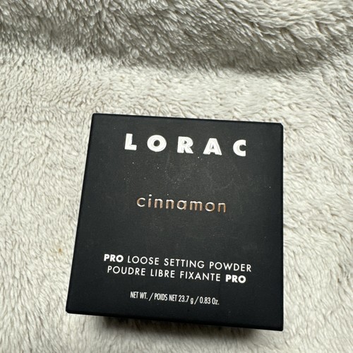 LORAC PRO Loose Flawless Setting Finishing Powder NEW WITH BOX (Cinnamon)
