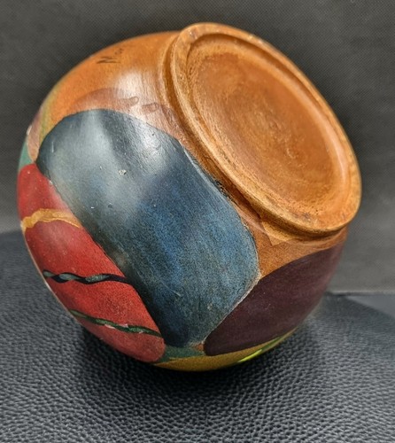 Vaso in ceramica con tema messicano - arte dell'America Latina - Imagen 5 de 6