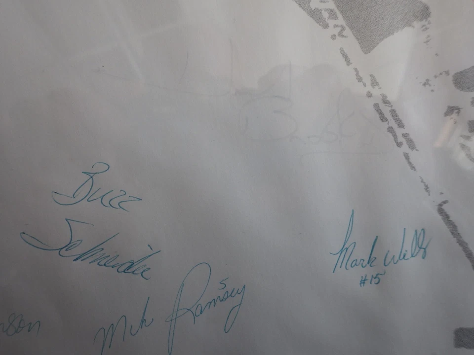 1980 "MIRACLE ON ICE" USA Olympic Hockey Team Signed at the White House document - Image 3 of 4