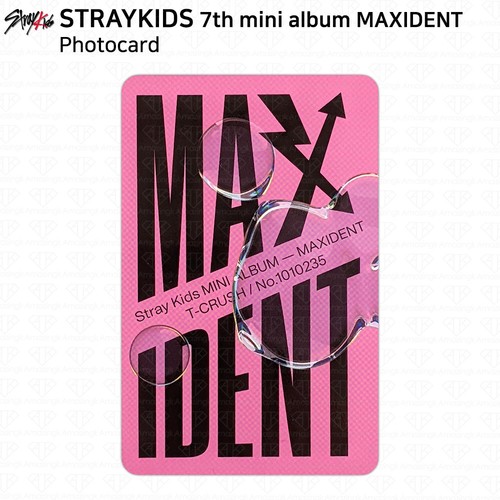 Stray Kids 7th Mini Album Maxident Official Photocard Face Sticker KPOP K-POP - Picture 57 of 68
