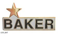 Star BAKER Cake Bread Maker Bakery Owner Chef Baking Cook Enamel Badge 25mm NEW