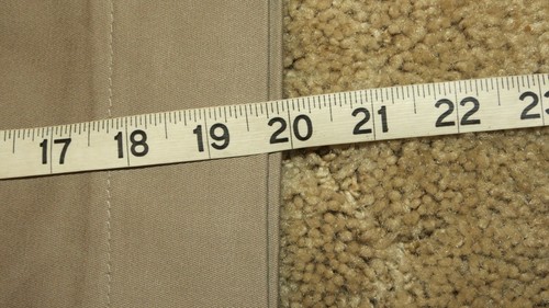 Dickies Girl's Shorts Stretch Fabric Khaki Uniform Pants Size 1 29 in. x 13 in. - Picture 7 of 9