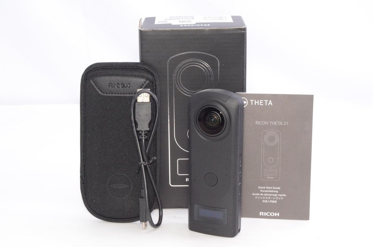 Ricoh Theta Z1 black 51GB 360 Degree Camera R02022 w/Box Ricoh Theta Z1 black 51GB 360 Degree Camera R02022 w/Box