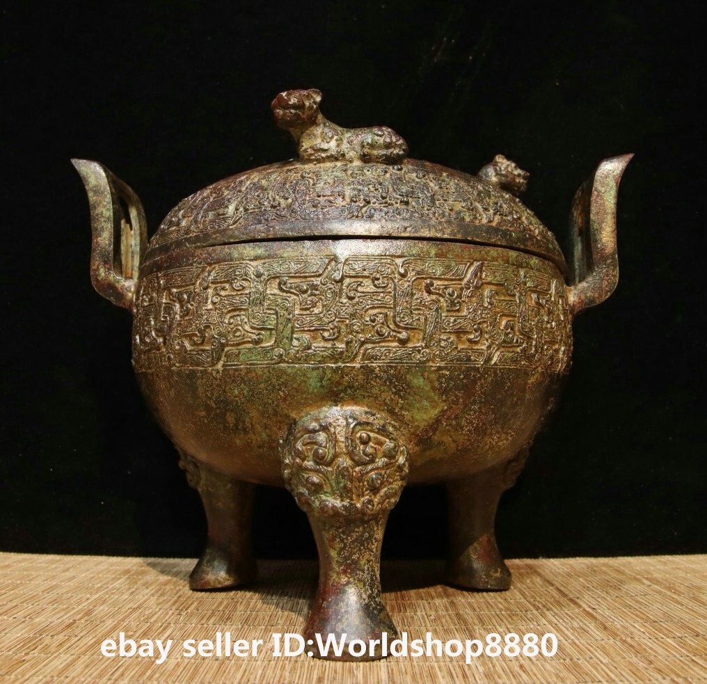 Ding Ware Bronze Dragon Statue Ding Ware Bronze Dragon Statue