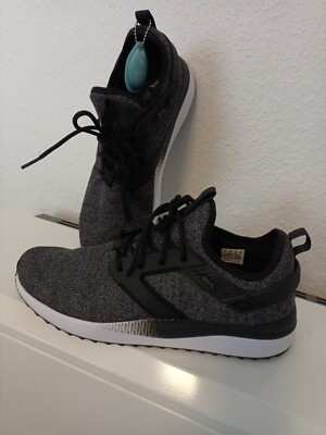 NEU Puma Gr.46 Herren Lauf-Schuh Pacer Sneaker Schwarz/Grau NP 85 