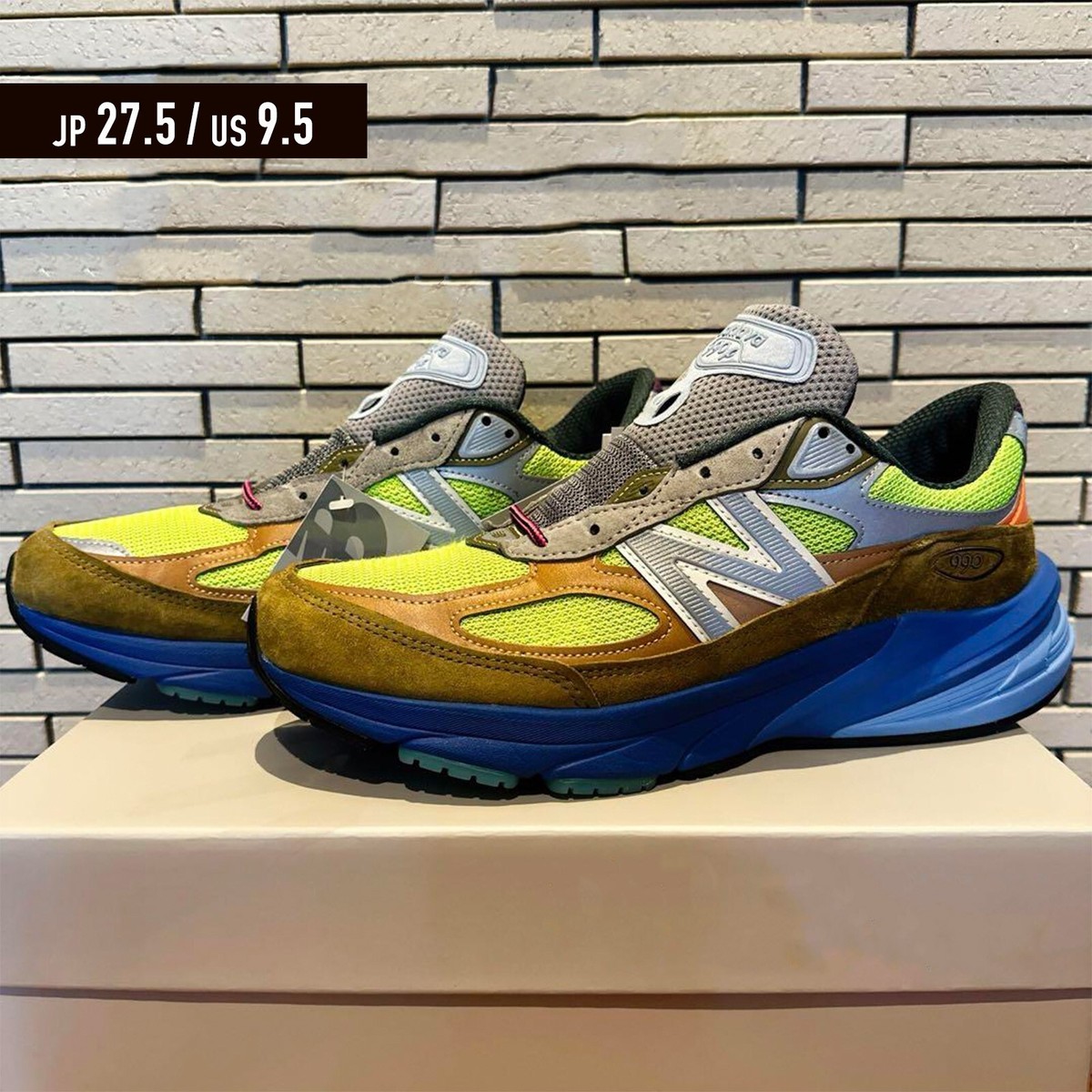 NEW BALANCE ACTION BRONSON 990V6 BAKLAVA M990AB6 JP27.5 US9.5 