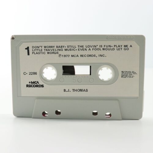 B.J. Thomas Self-Titled (Cassette Tape, 1977, MCA Records) TESTED MCAC-2286 - Picture 3 of 6