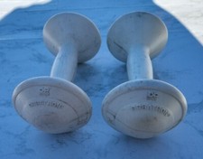 Vintage Pair of DP Princess Smart Belles Hand Weights Dumbbells 3.3 Lbs Each