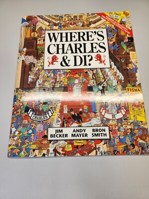 Where's Charles & Di? - Becker, Jim|Smith, Bron - Paperback - Acceptable