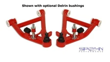 Spohn SP-781-F 82-92 GM F-Body Tubular Front Lower A-Arms w/ Delrin Bushings BLK