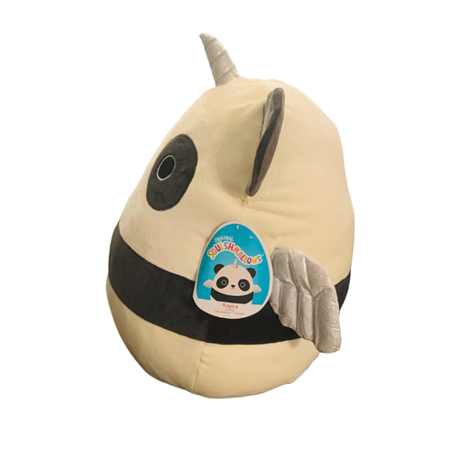 Squishmallows KAYCE The Panda Pegacorn 16" Plush, White & Black Panda Unicorn - Picture 10 of 11