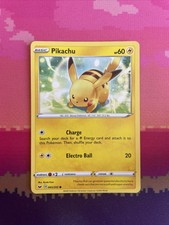 Pokemon Karte Pikachu Schwert & Schild Common...