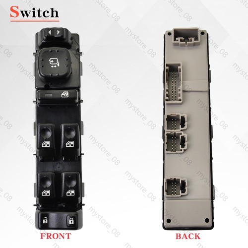 Driver Side Master Power Window Control Switch for 2003-2006 Cadillac Escalade - Picture 6 of 11