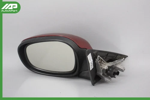 ✅09-11 BMW E90 328i 335i Sedan LCI Driver Left Side Mirror Assembly Burgundy OEM