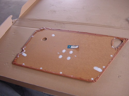 NOS Autumn Leaf LH Door Panel MG Midget 1970-79 British Leyland # J2K 9476 - Picture 6 of 8