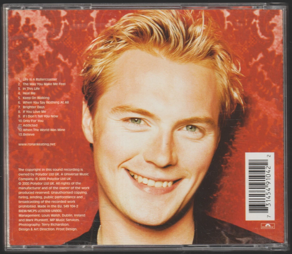 Ronan Keating - Ronan (CD 2000) - Bild 2 von 2